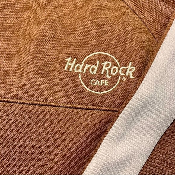 HARD ROCK CAFE Chicago Brown Zip Up Sweater (Size XL) - Picture 12 of 15
